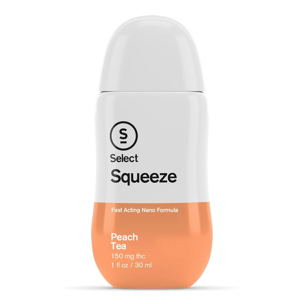 31157dabacef243729165e06ba50bfb0-1.jpg Peach Tea Squeeze 150mg THC (5mg THC per Serving) 20:1 - Image 1