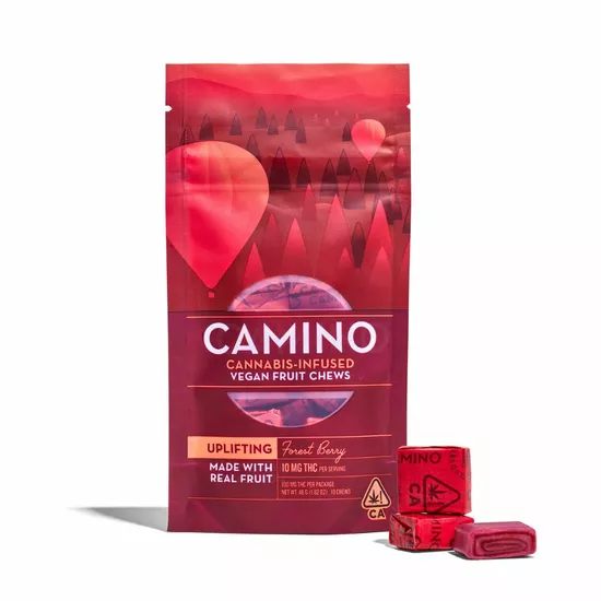 Camino_forest_berry_Fruit_Chews_FINAL.webp Camino Forest Berry 'Uplifting' Fruit Chews (S) - Image 1