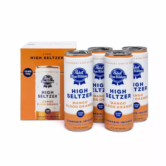 pbr_mango_ornage.webp Pabst Blue Ribbon Mango Blood Orange High Seltzer - Image 1